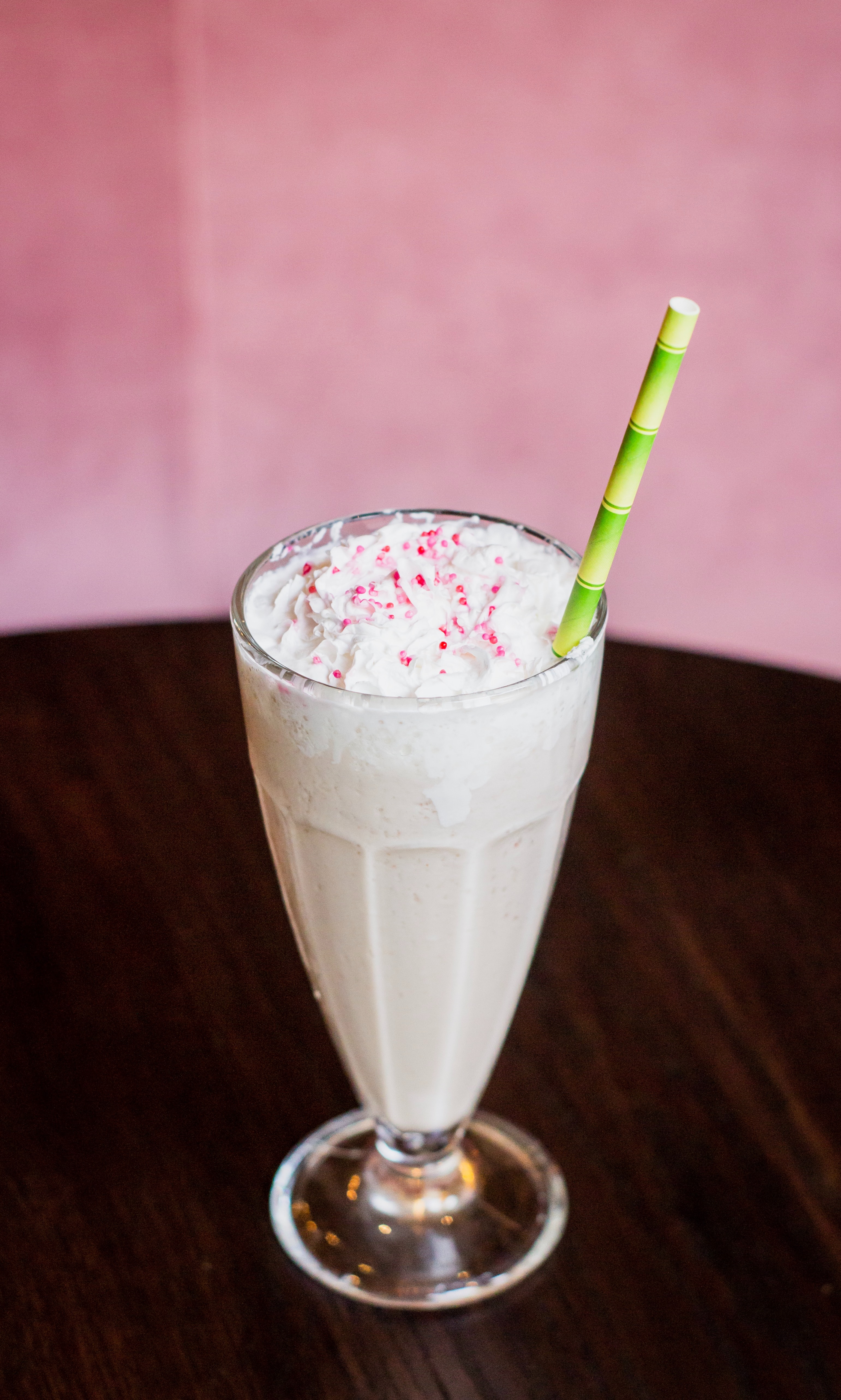 milkshake on table