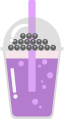 purple milkshake